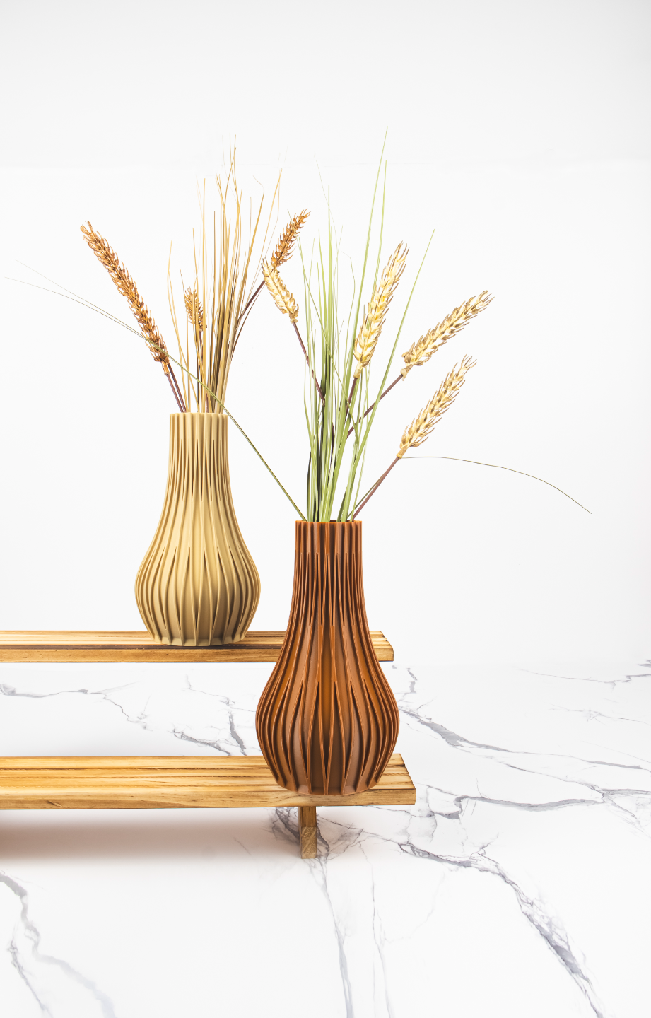 Dried Flower Vase | Round Flower Holder Home Décor