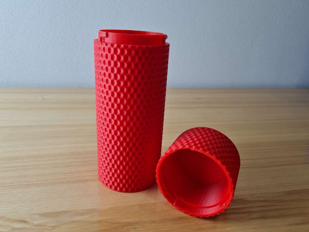 Golf ball surface container /box