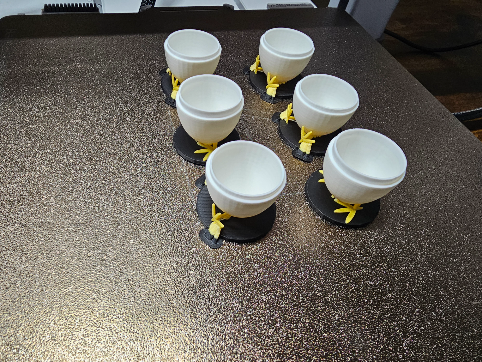 Easter Egg Container With Legs And Mini Bird