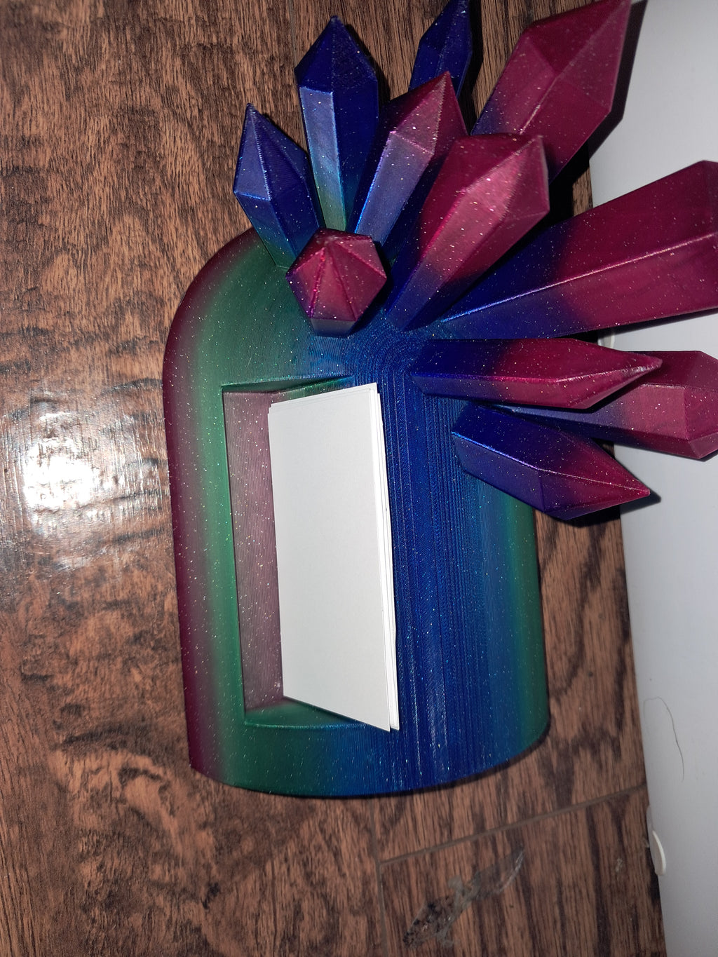 Crystal Business Card Holder