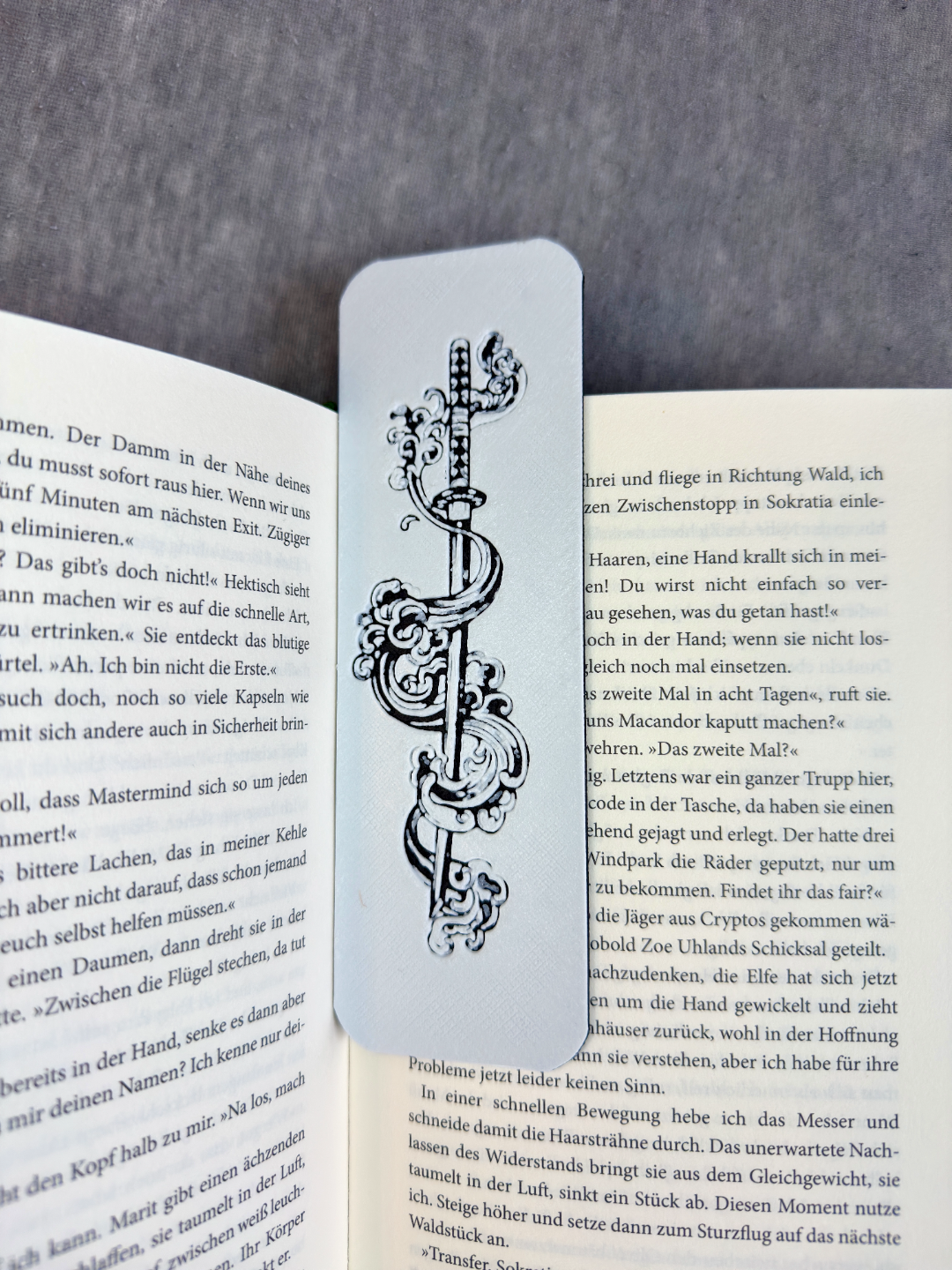 Epic Sword Bookmark Set|HueForge|Fantasy - Samurai