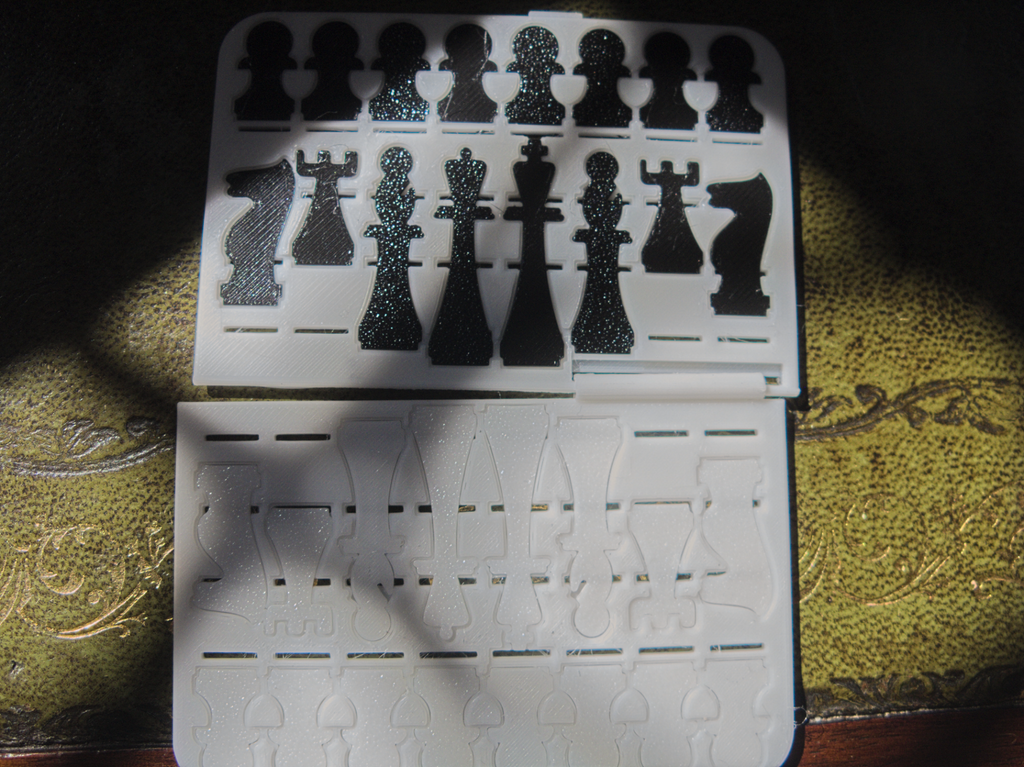 Credit Card Chess Set