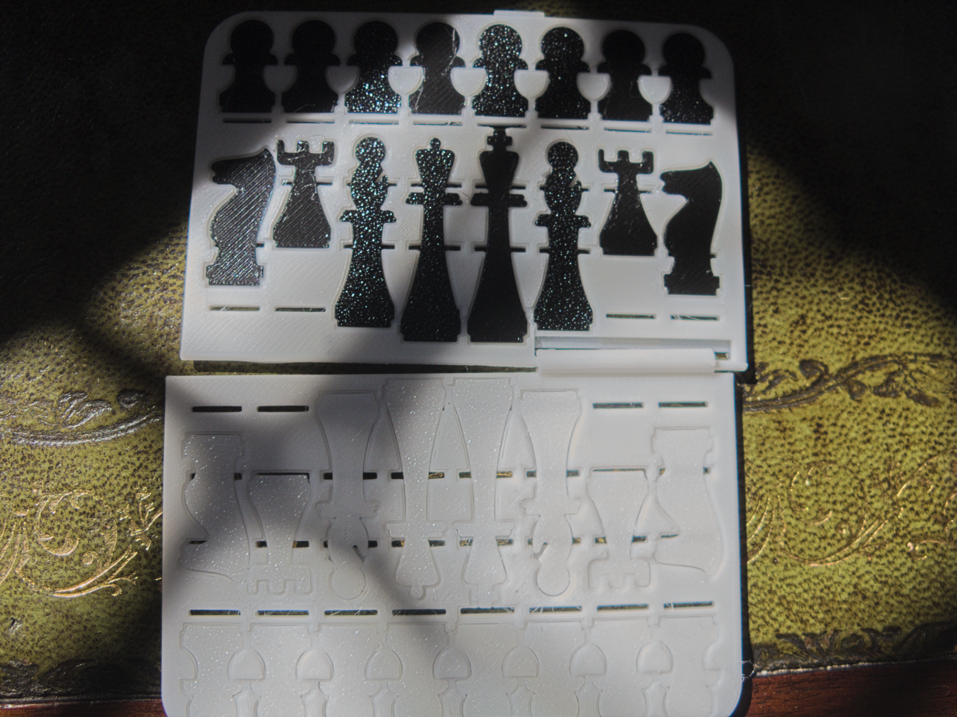 Credit Card Chess Set