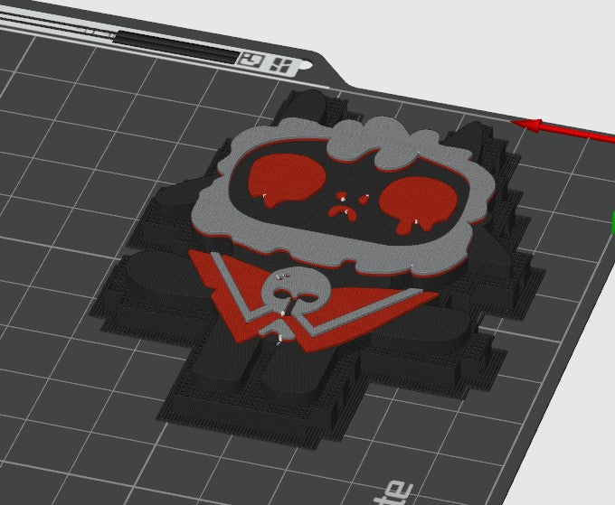 Cult of the lamb backpack Badge(AMS/NO AMS)
