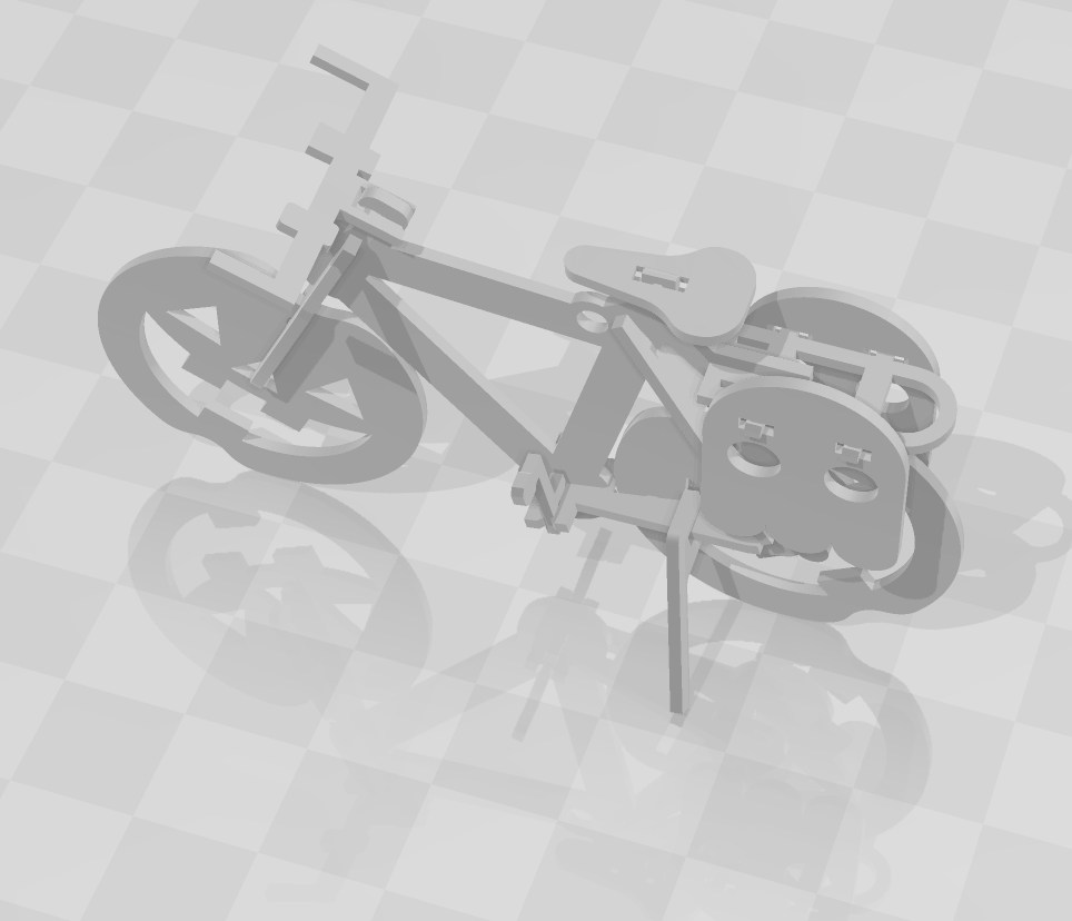 Halloween Ghost Bike Kit Card
