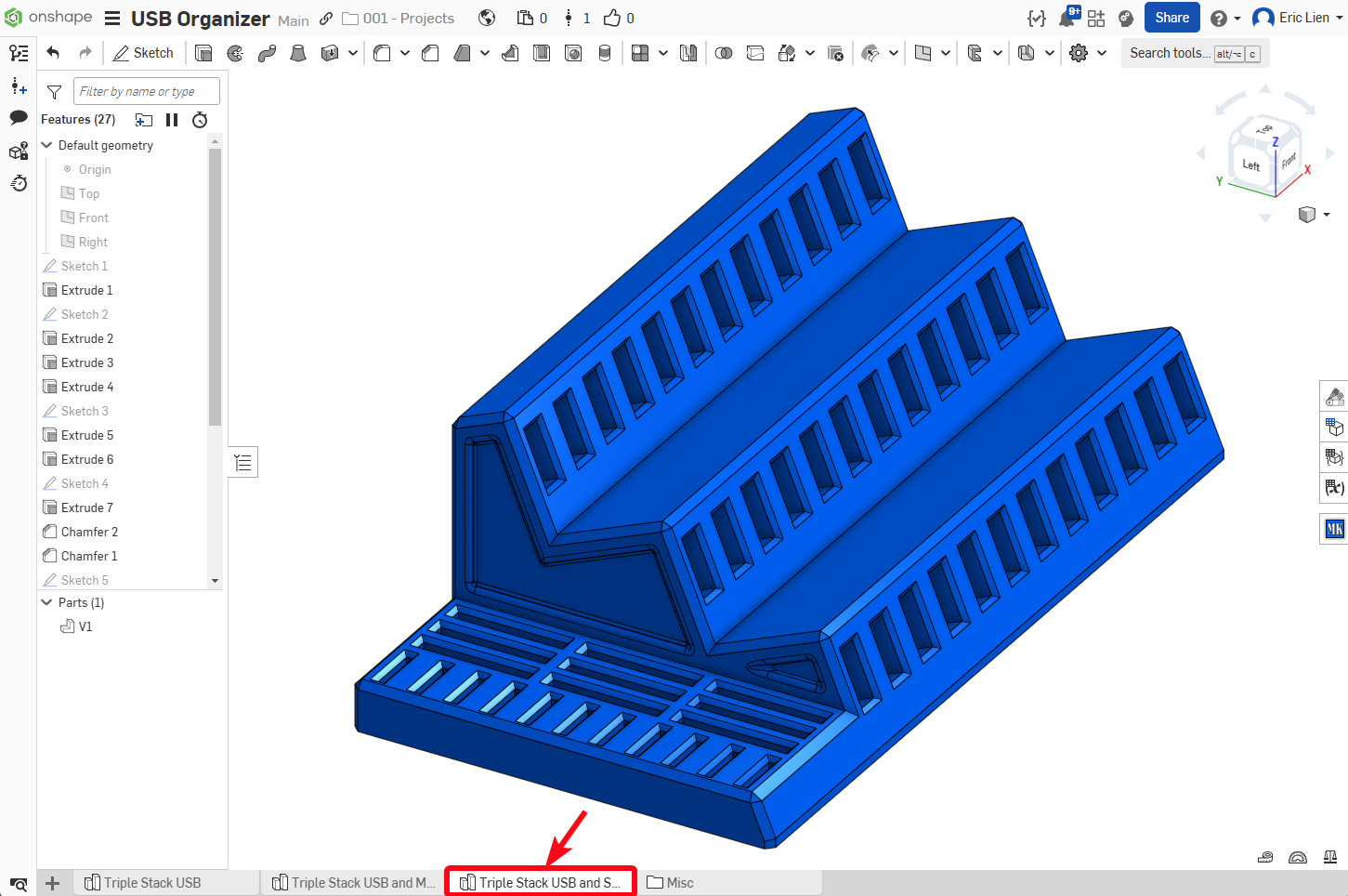 Desktop USB / SD Card / Micro SD Card Organizer