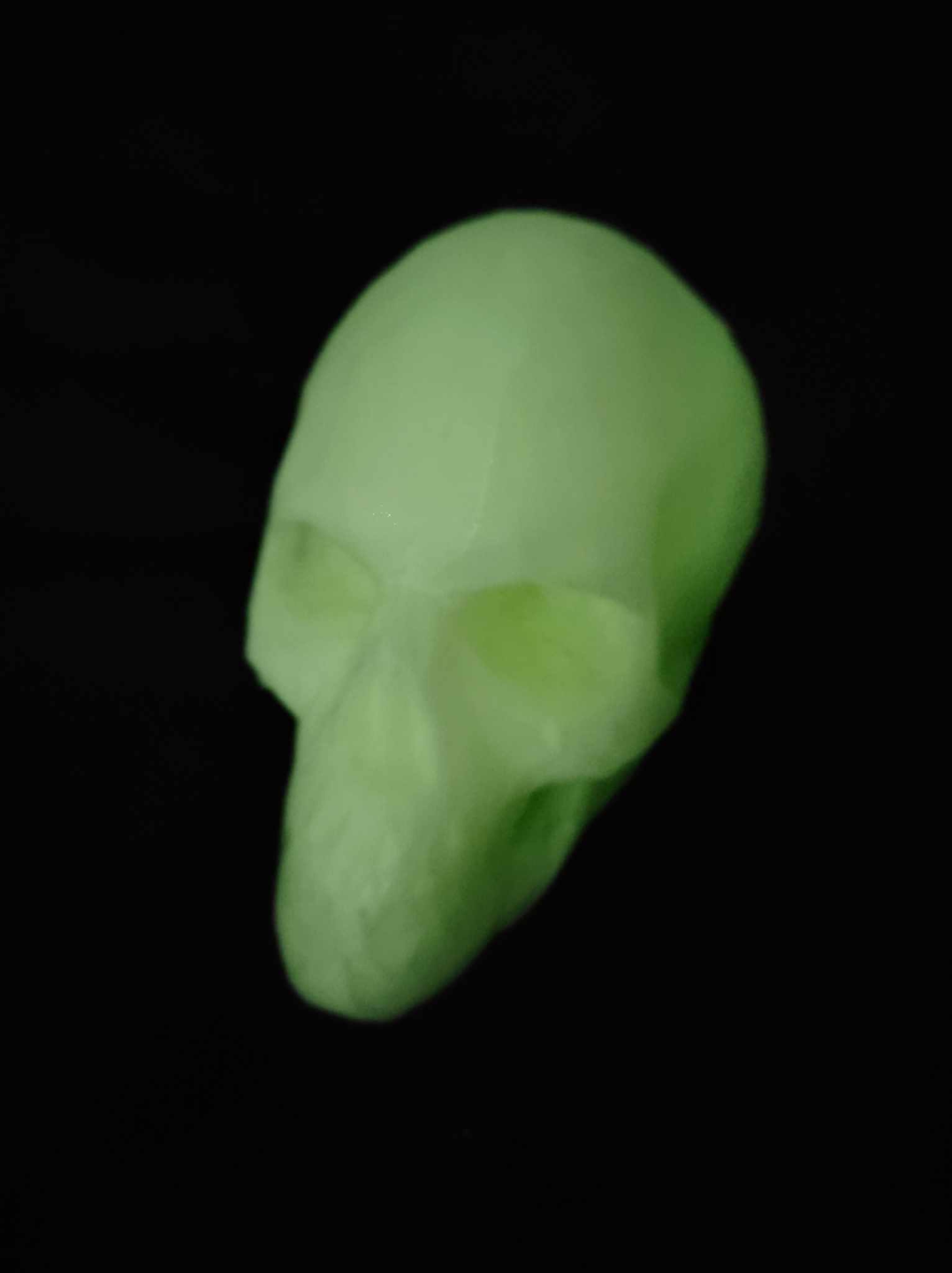 LowPoly Skull from 3D scan