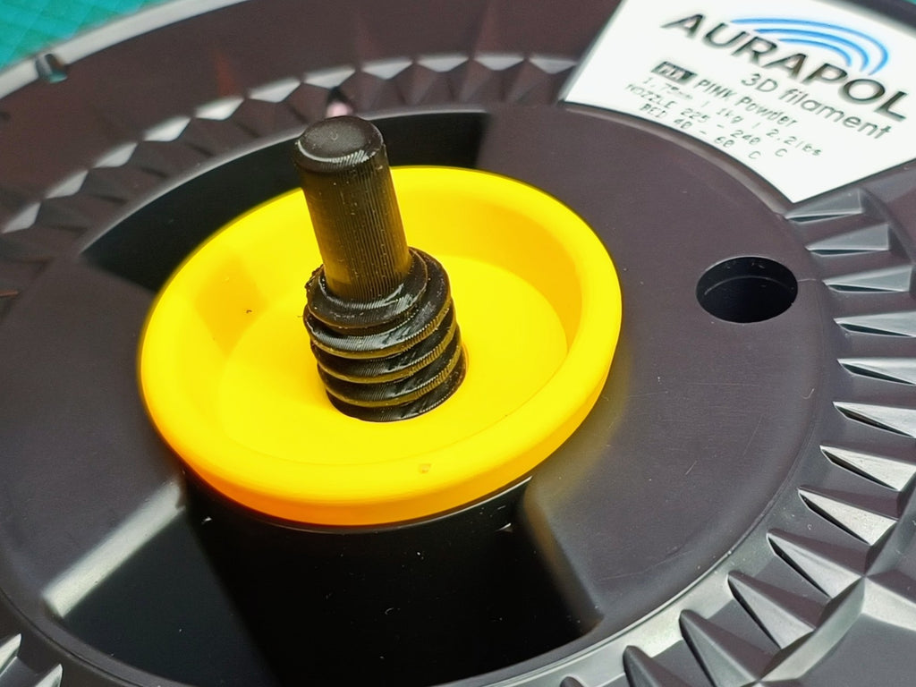 Spool winder for cordless screwdriver
