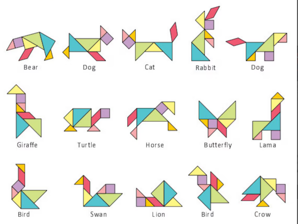 Tangram Kitcard 30 minute print