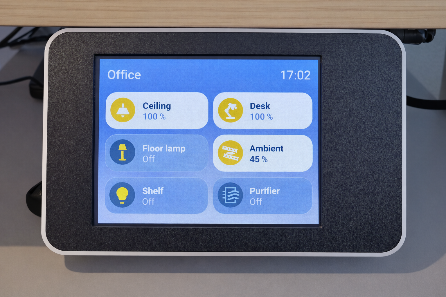Home Assistant Desk Mount Cheap Yellow Display CYD