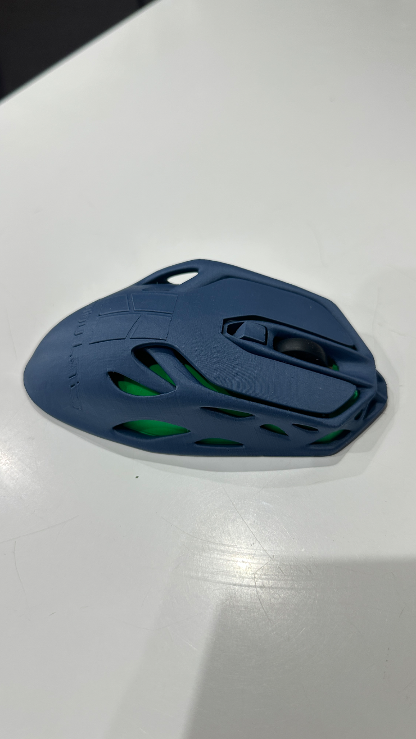 Wireless Mouse 002 - rounded rear logo bambu lab