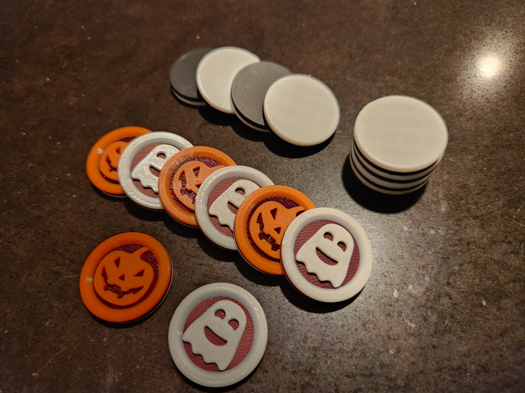 Halloween Othello Board Game (Reversi)