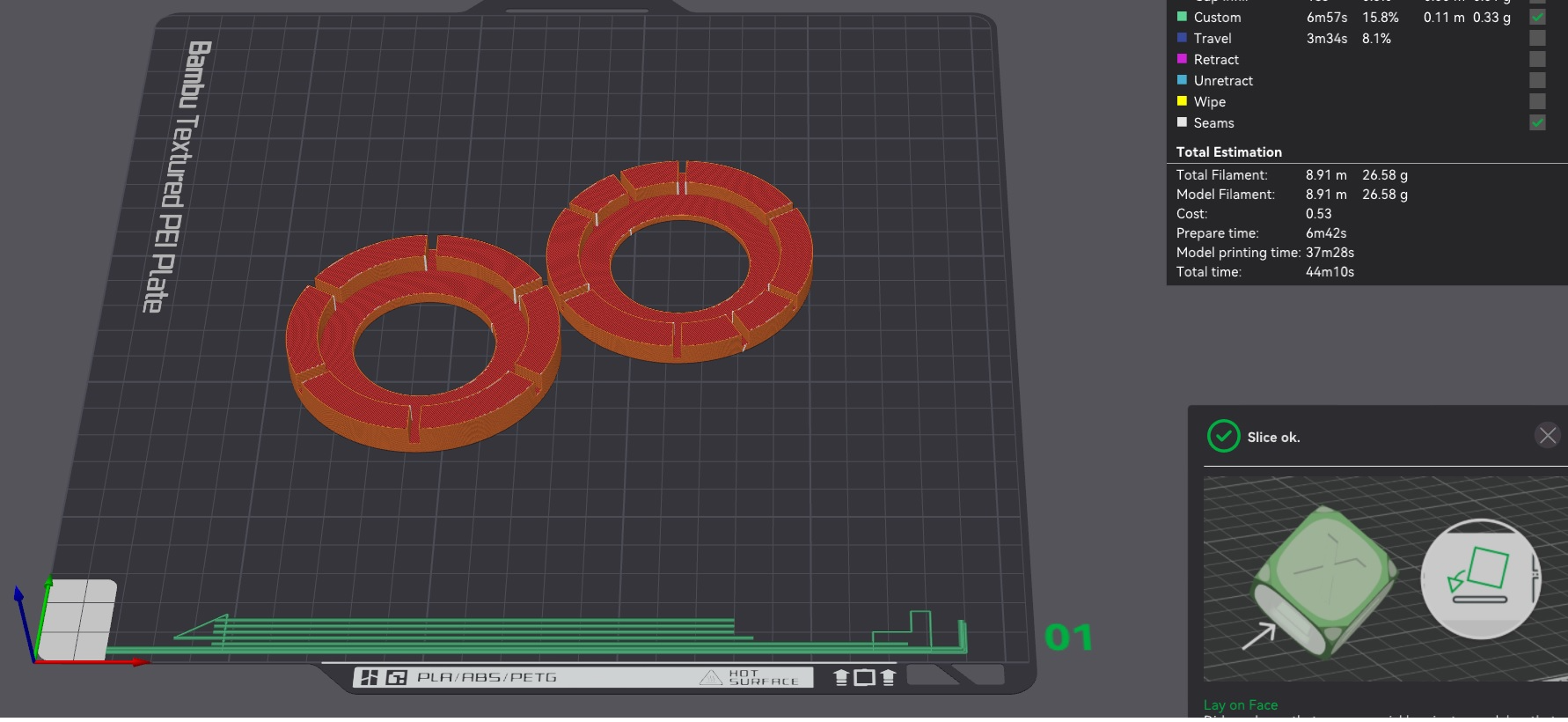 Yousu 250g Centering Adapters / Rings / Spacers