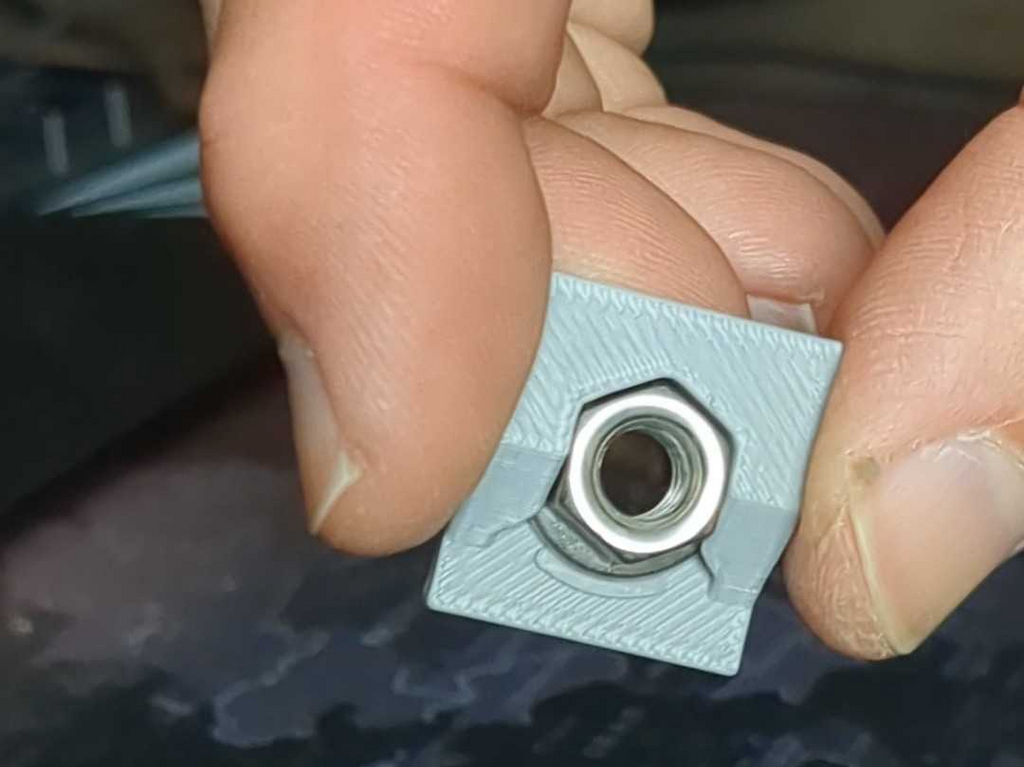 M6 Flanged Nut Holder