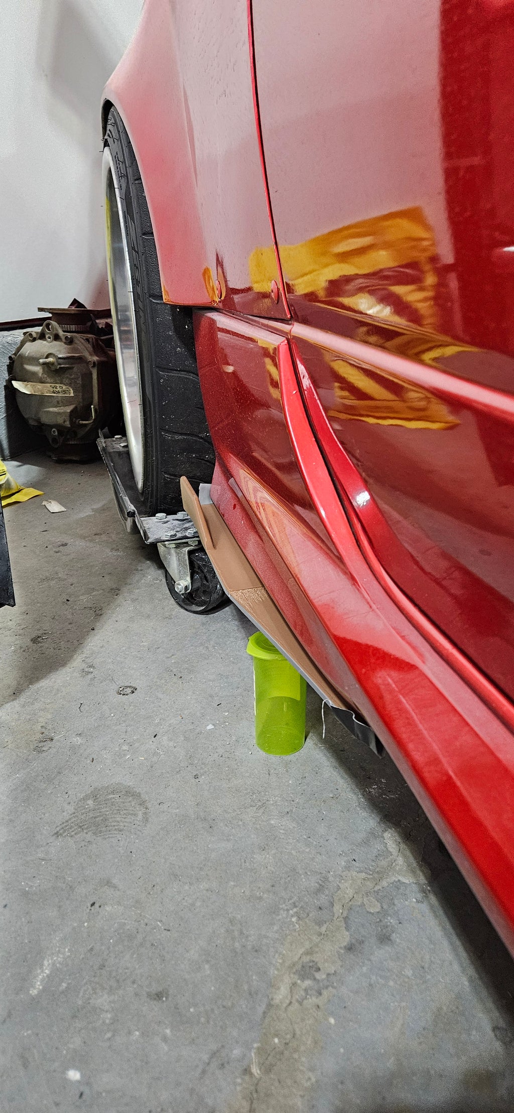 Side skirt canard universal