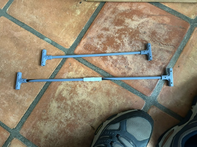 Sky printer encloser ceiling supports