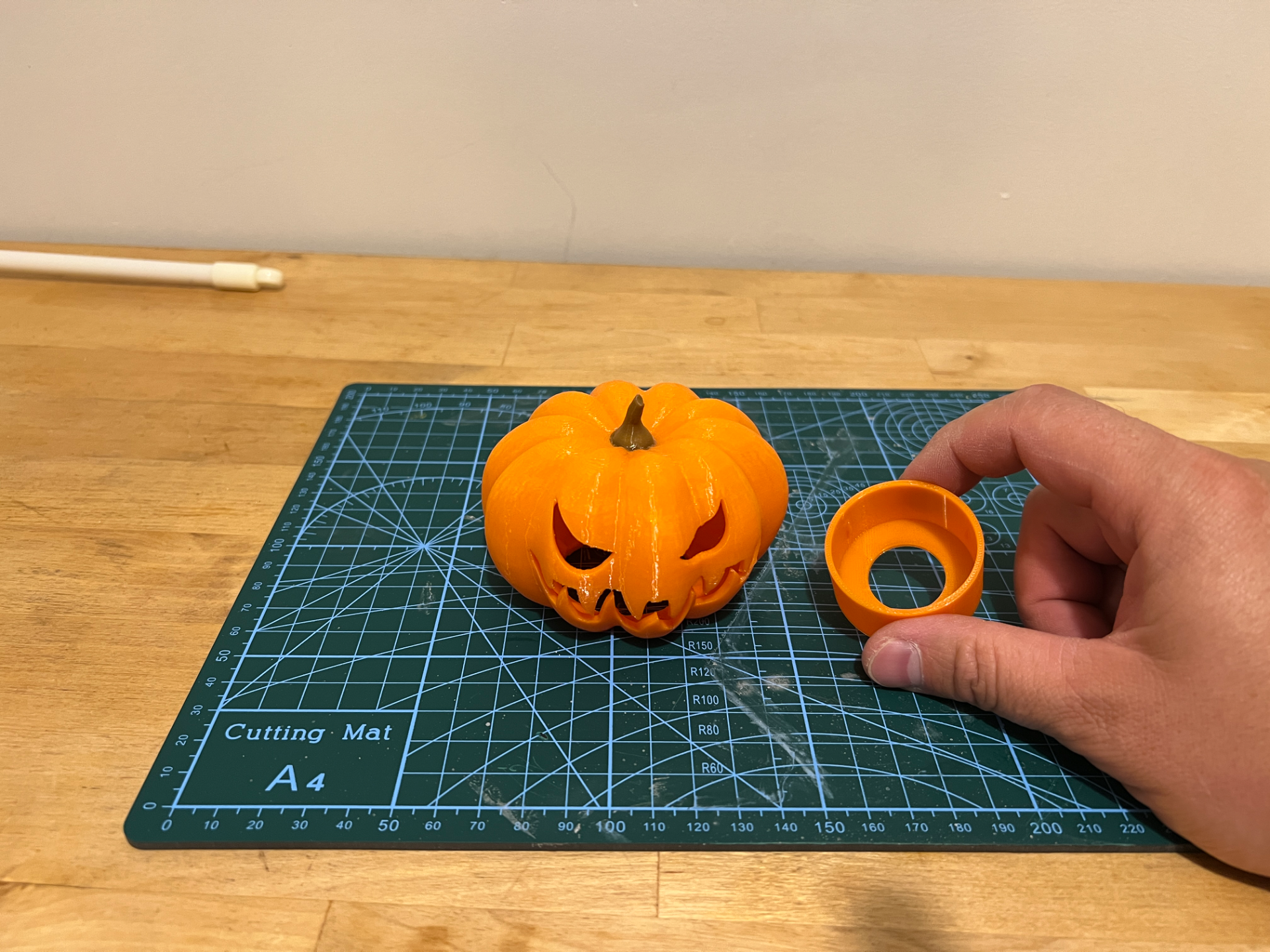 Halloween Pumpkin tea_light Lantern