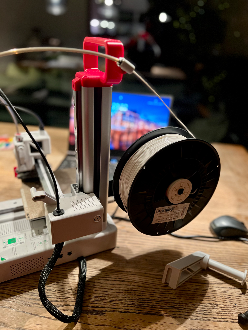 Print-in-Place Bearing Spool Holder for A1 Mini