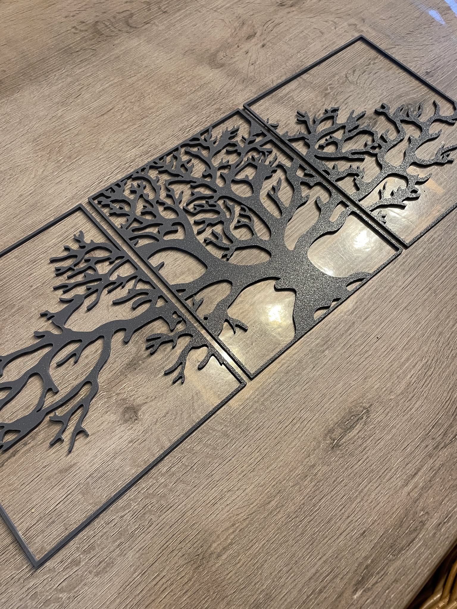 Cadre arbre de vie en 3 morceaux