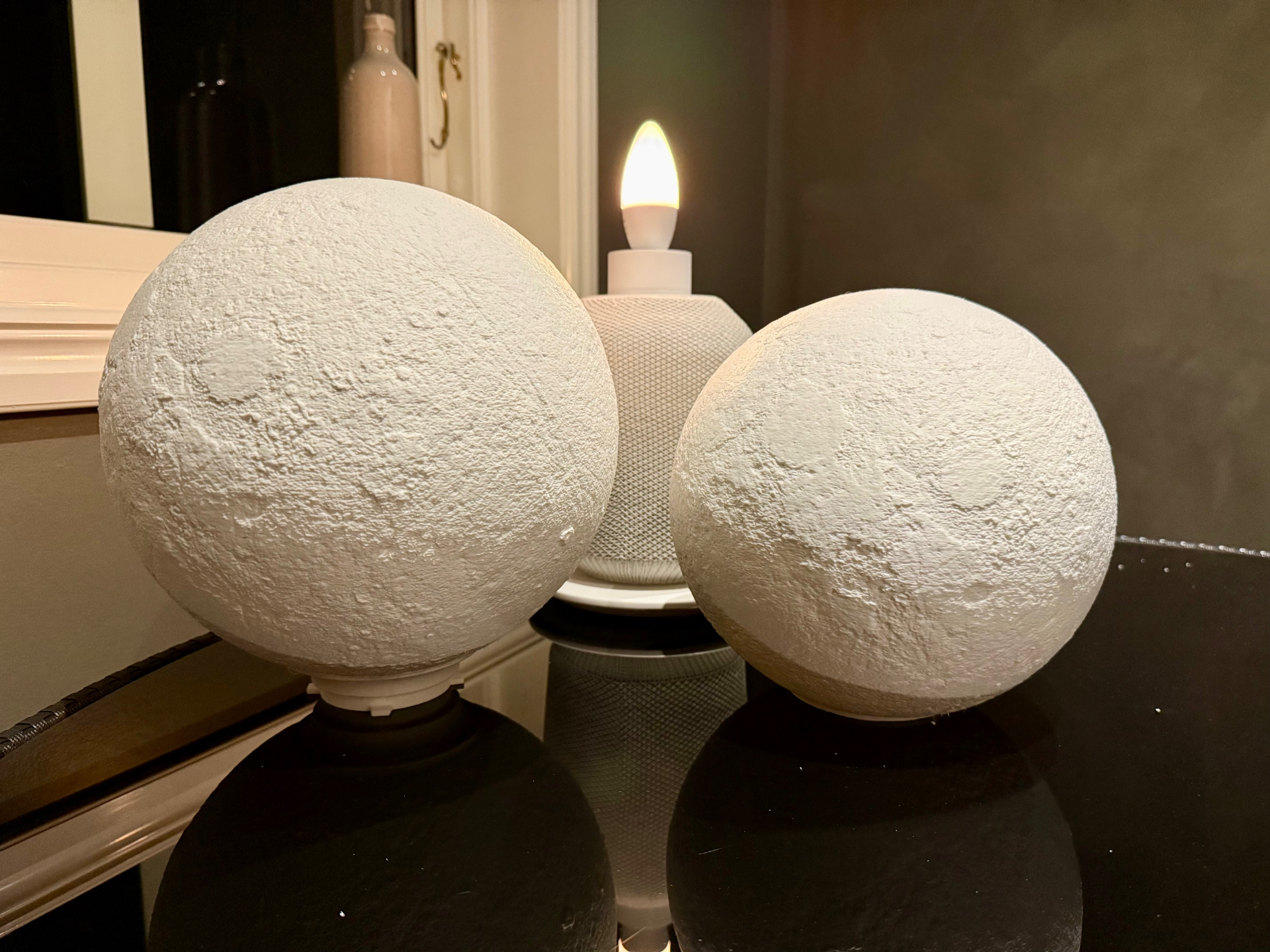IKEA symfonisk base for SVS NASA Moon Globe