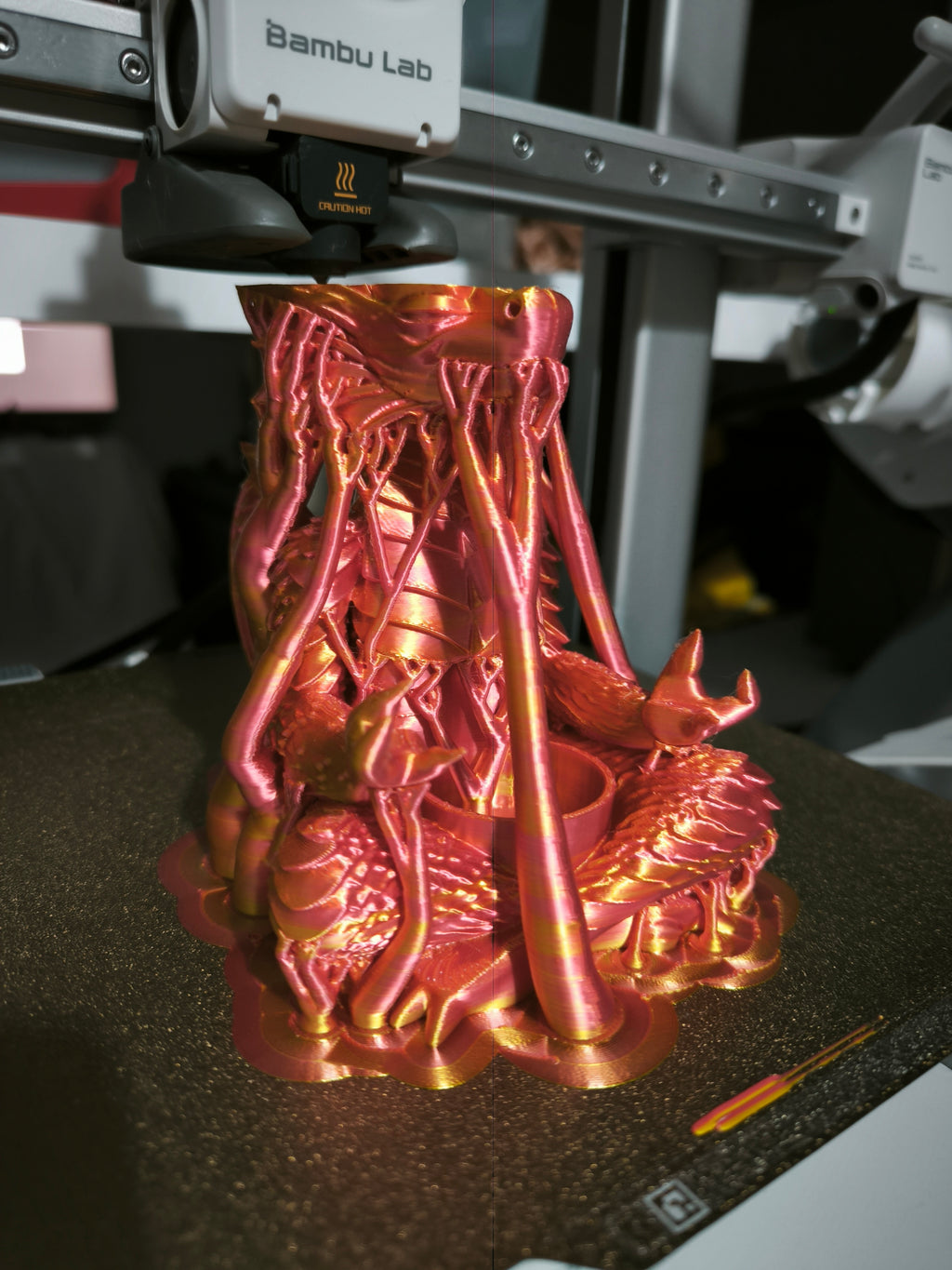 Meditating Dragon - LED Tea light Holder