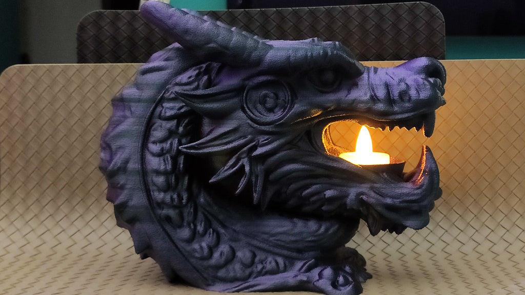 Dragon's Mouth - LED tealight Holder