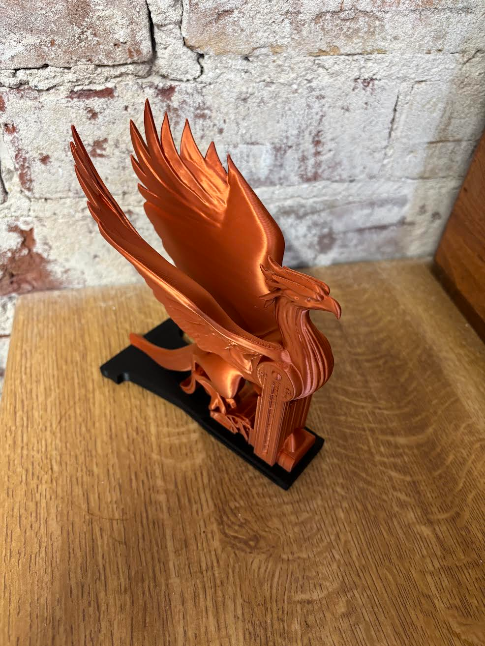 Phoenix Art Deco inspired statue