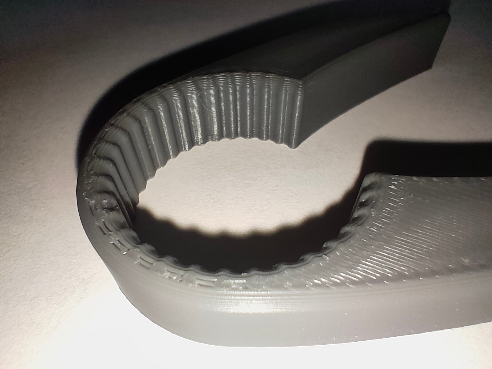 Plastic bottle opener