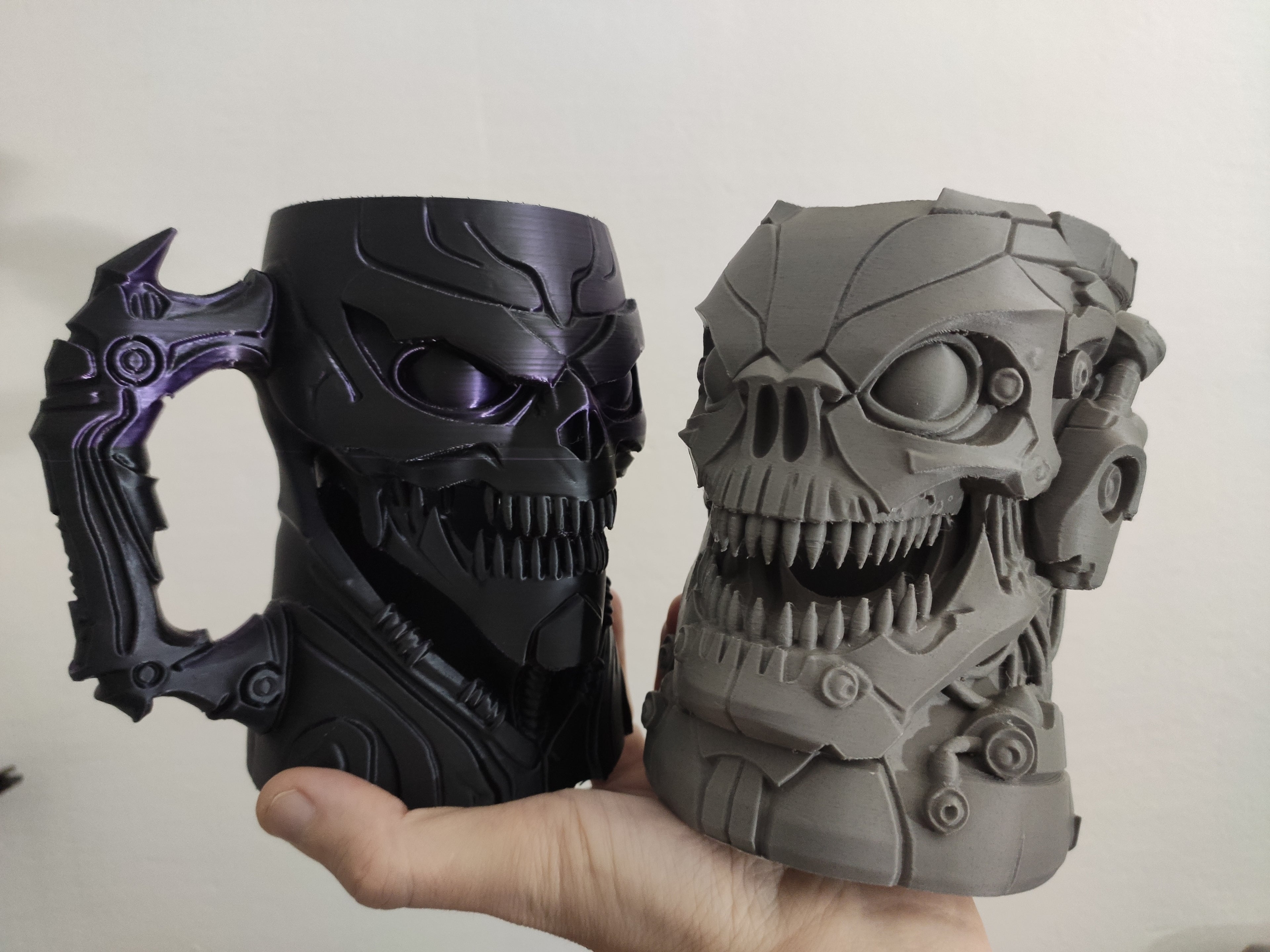 CyberDemon Can Holder / Beer mug (two types)