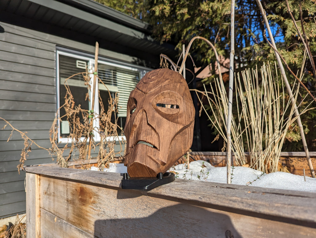 Skyrim Dragon Priest Wooden Mask
