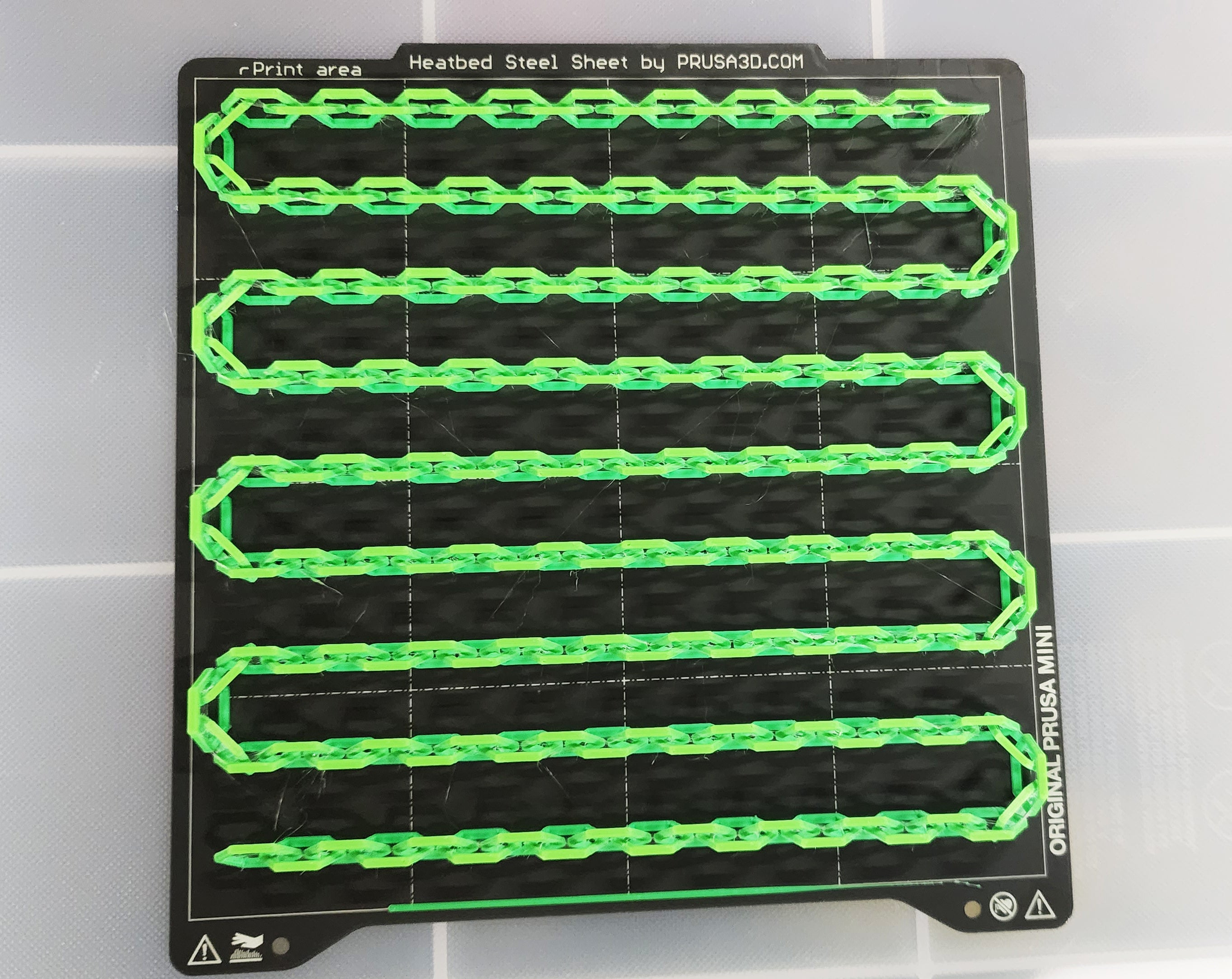 236cm/7'9" Long Hex Chain for MINI - Print in place