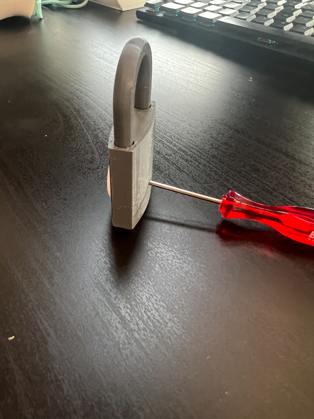 Airlock (padlock with airtag)