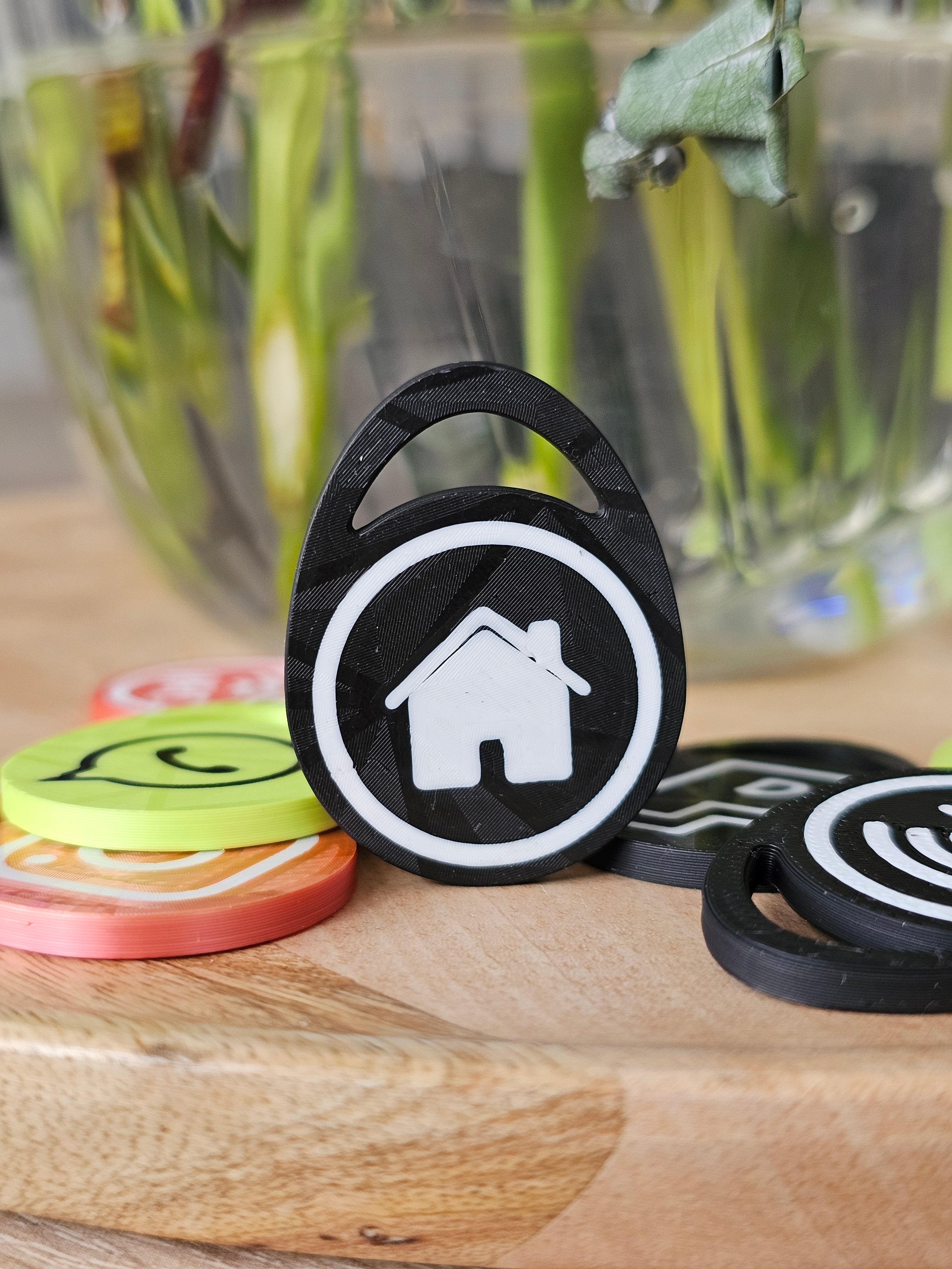 Stylish NFC Keychains - COMMERCIAL FREE
