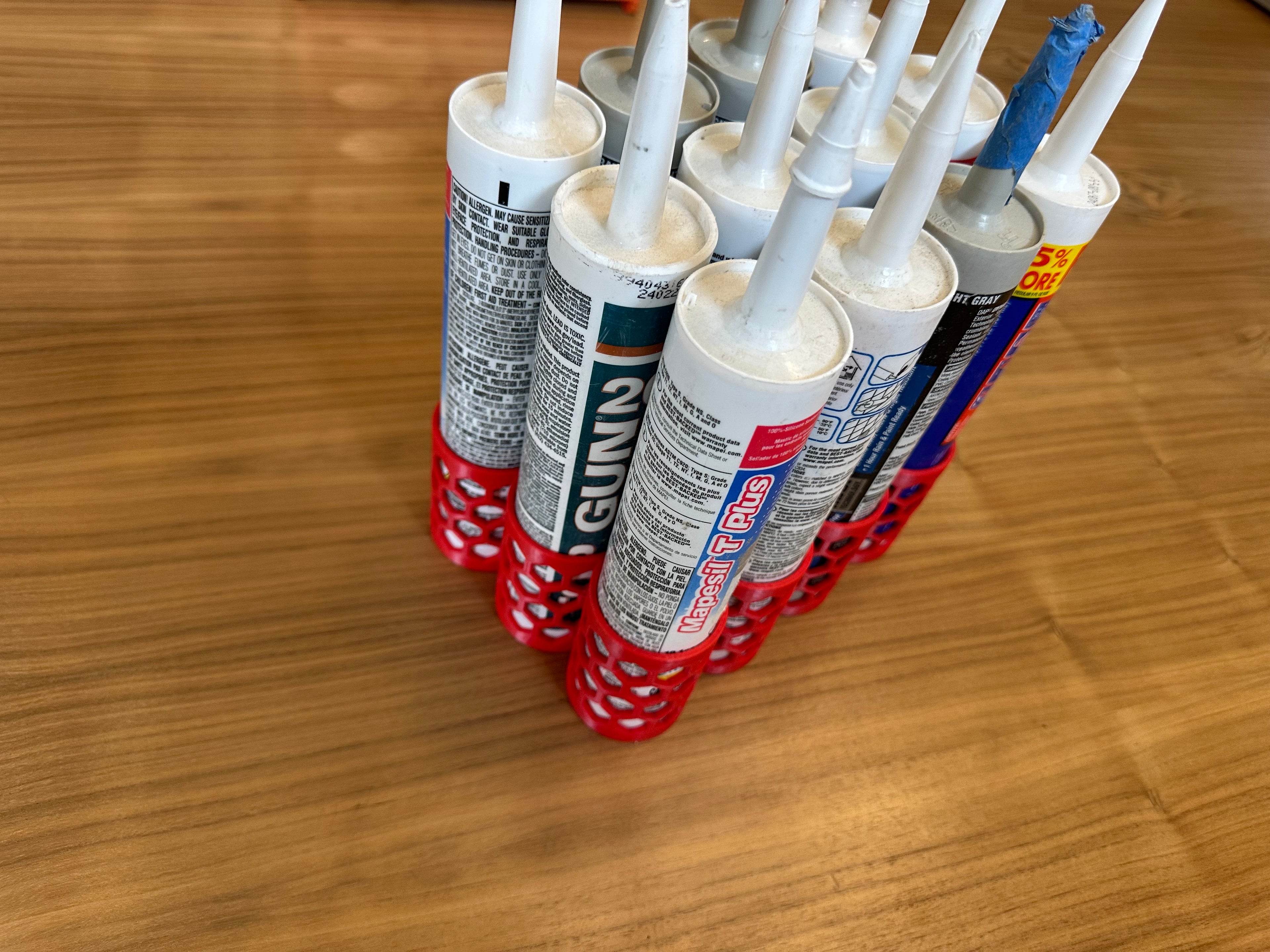 Caulk / Silicone Tube Holder - 12 Pack 10oz