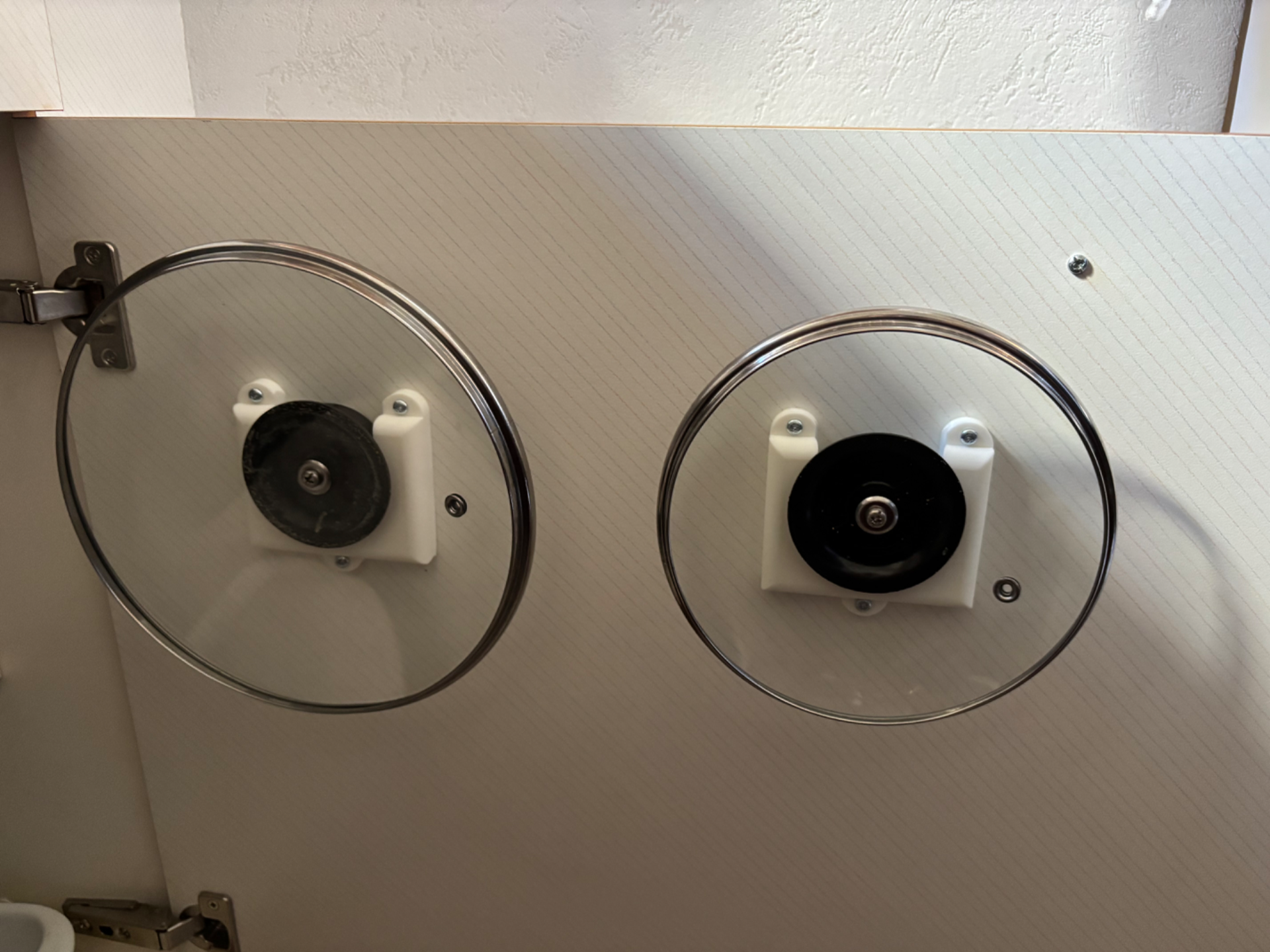 Ikea Pot Lid Wall mount