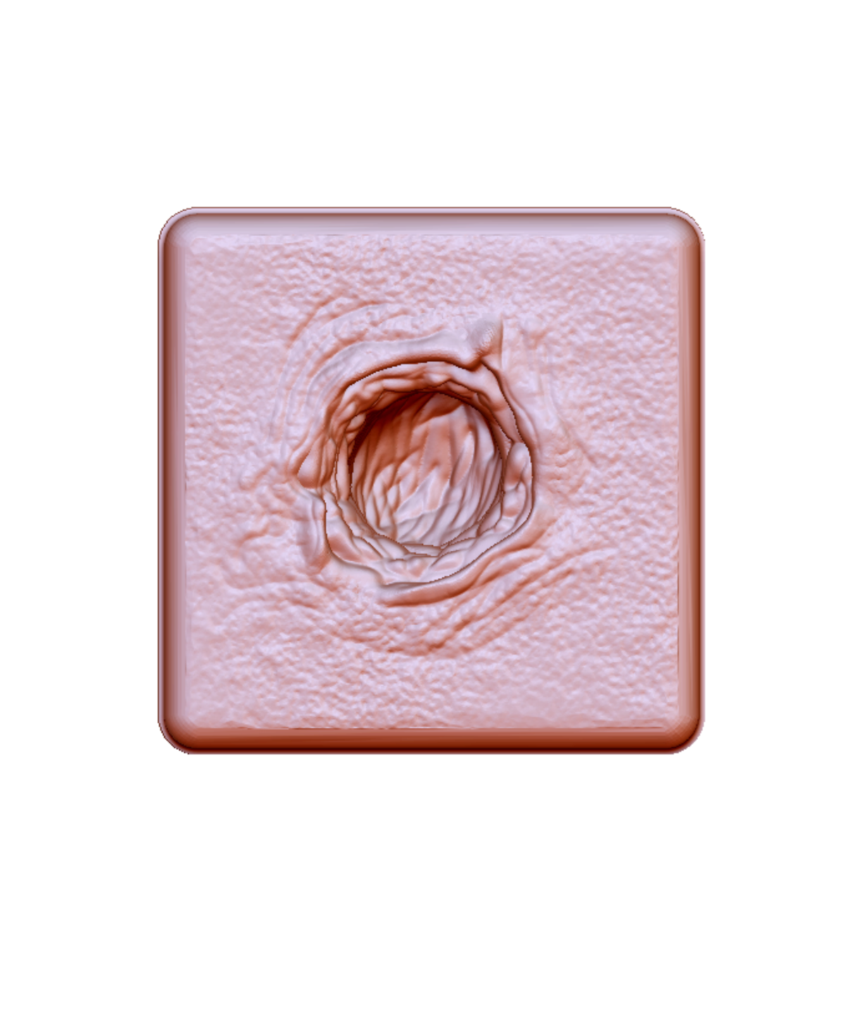 Silicone Wound Packing Trainer Mold - Bullet