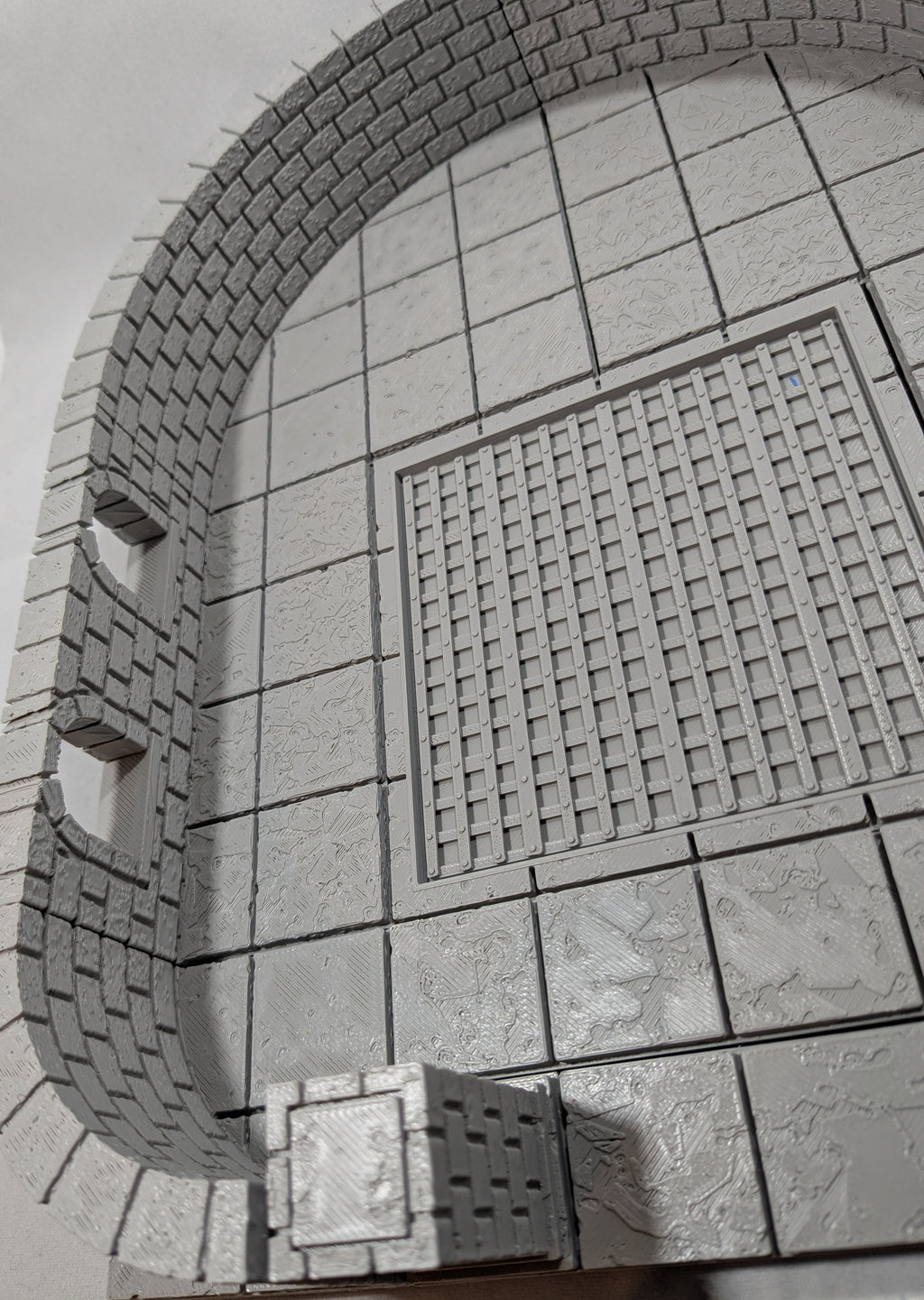 Cut Stone curved wall (OpenLOCK system)