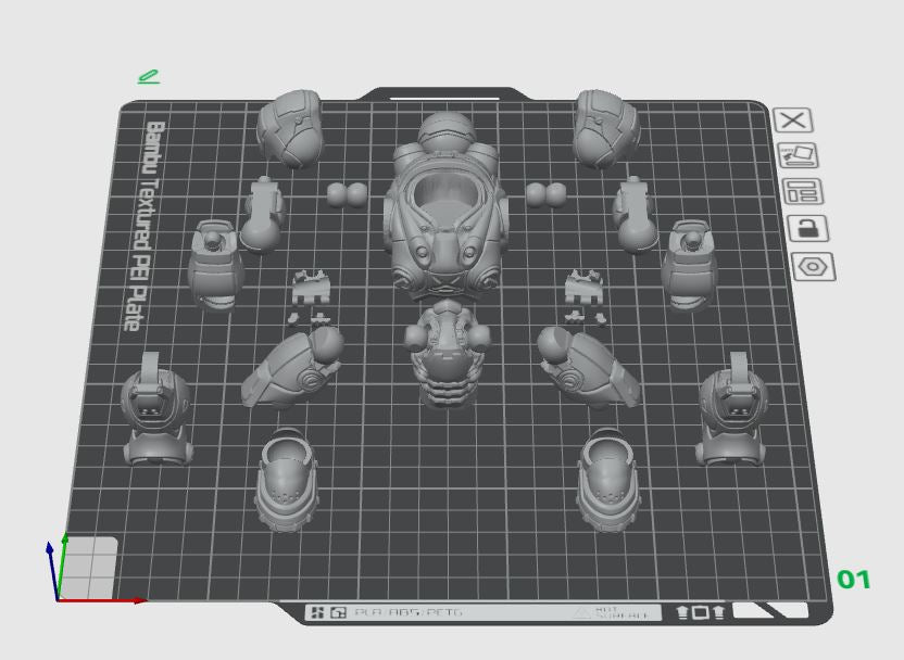 StarCraft II - Articulated 3D Marine Model - V2