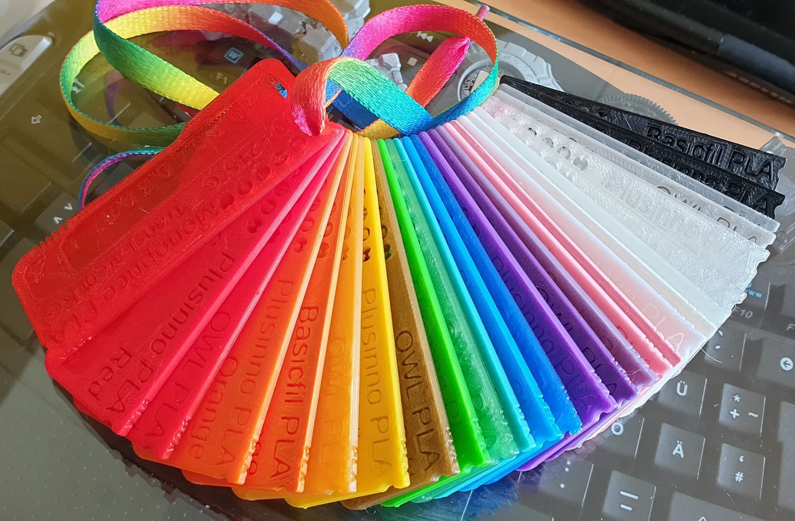 Filament swatch