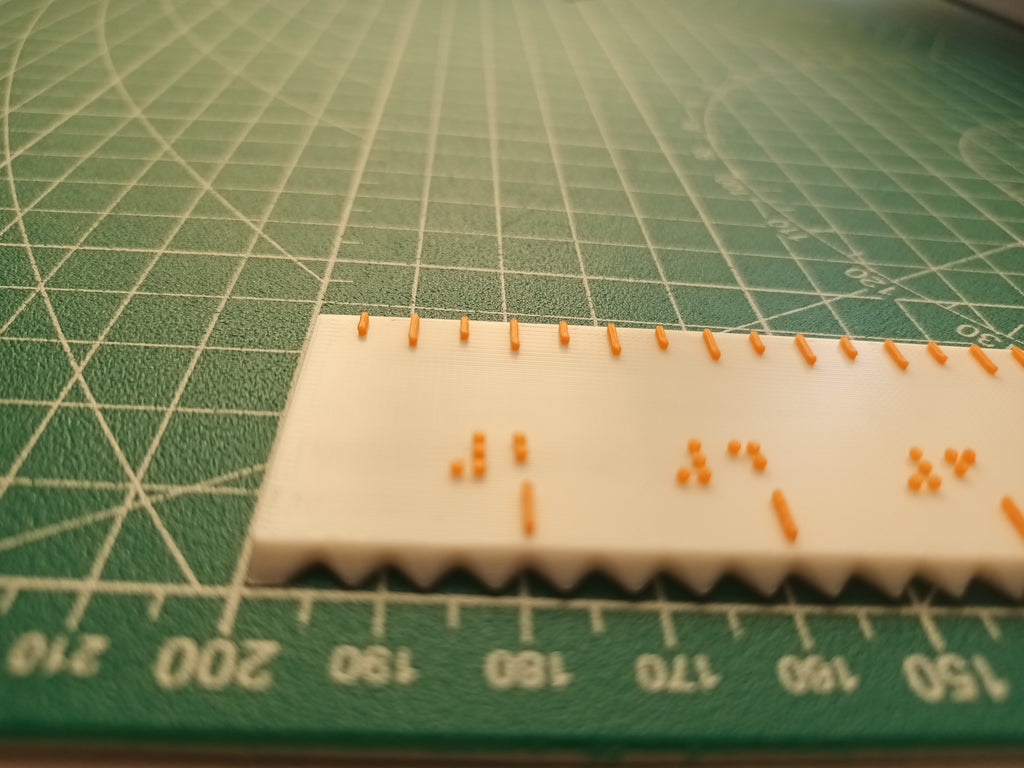 Braille Ruler 20cm | Linijka Braille'a 20cm (Accu)