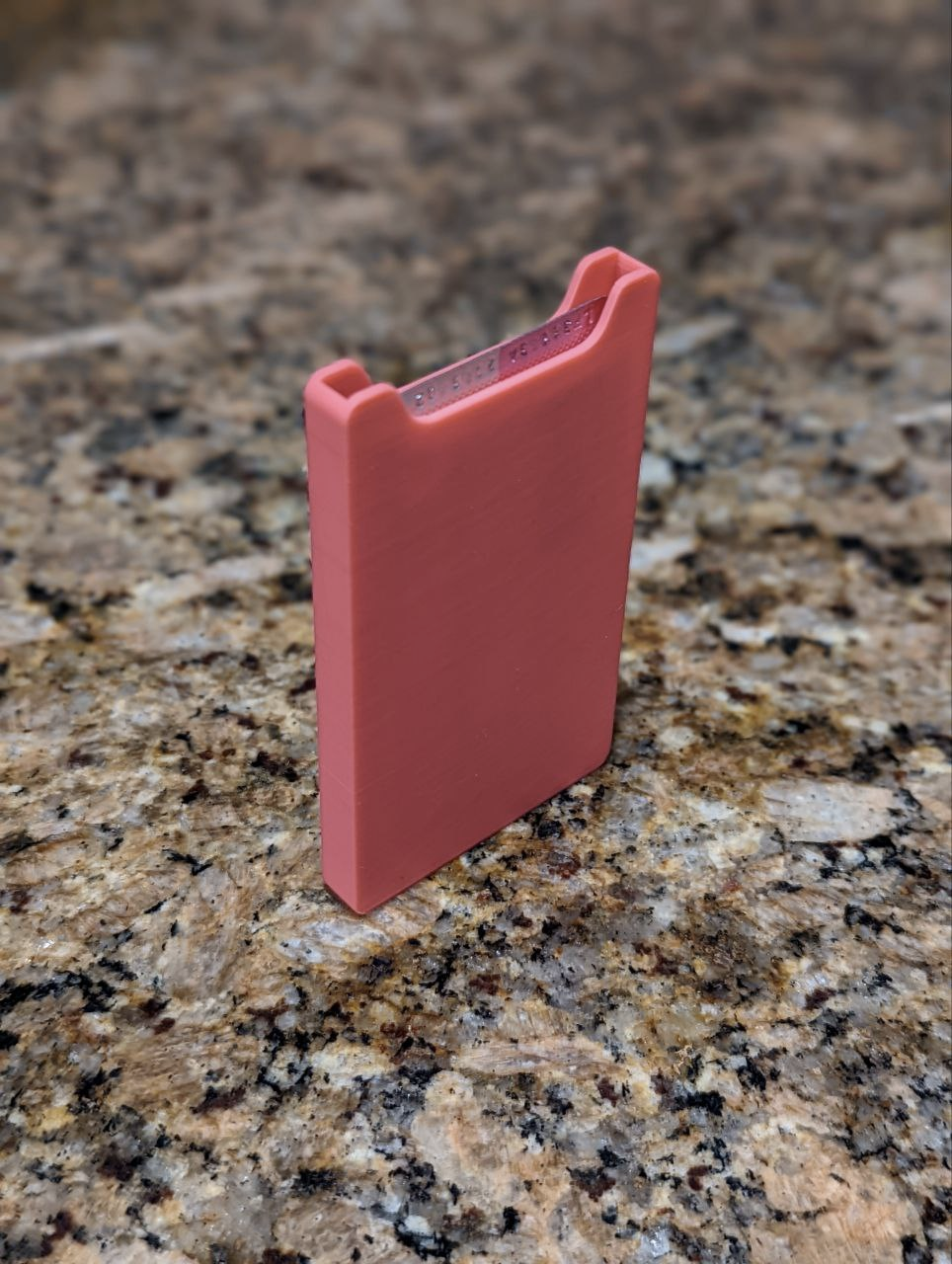 Vertical Contraceptive Birth Control Slip Case