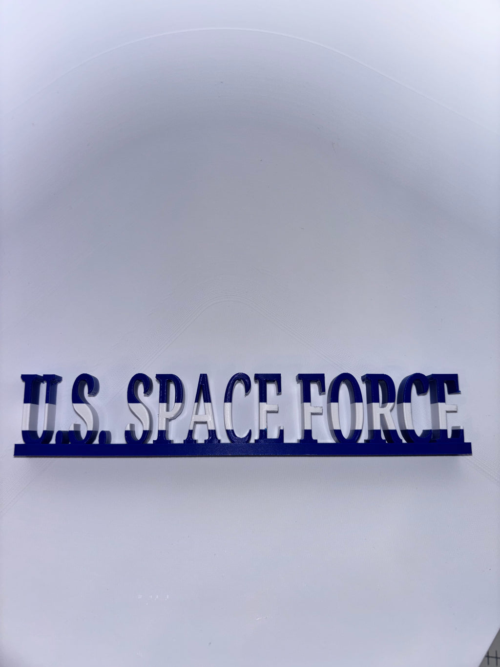 US Military Branch Desk plate