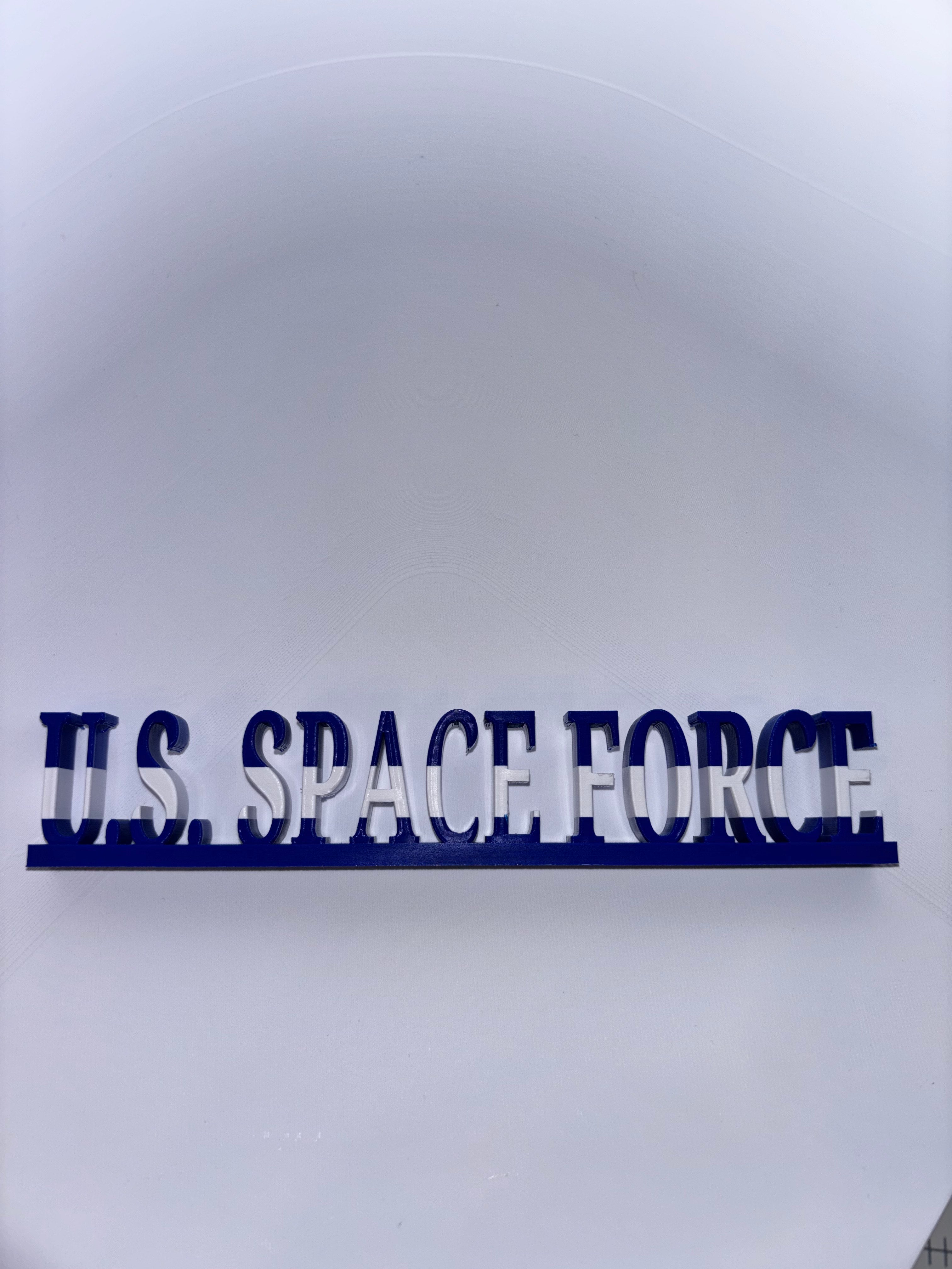 US Military Branch Desk plate