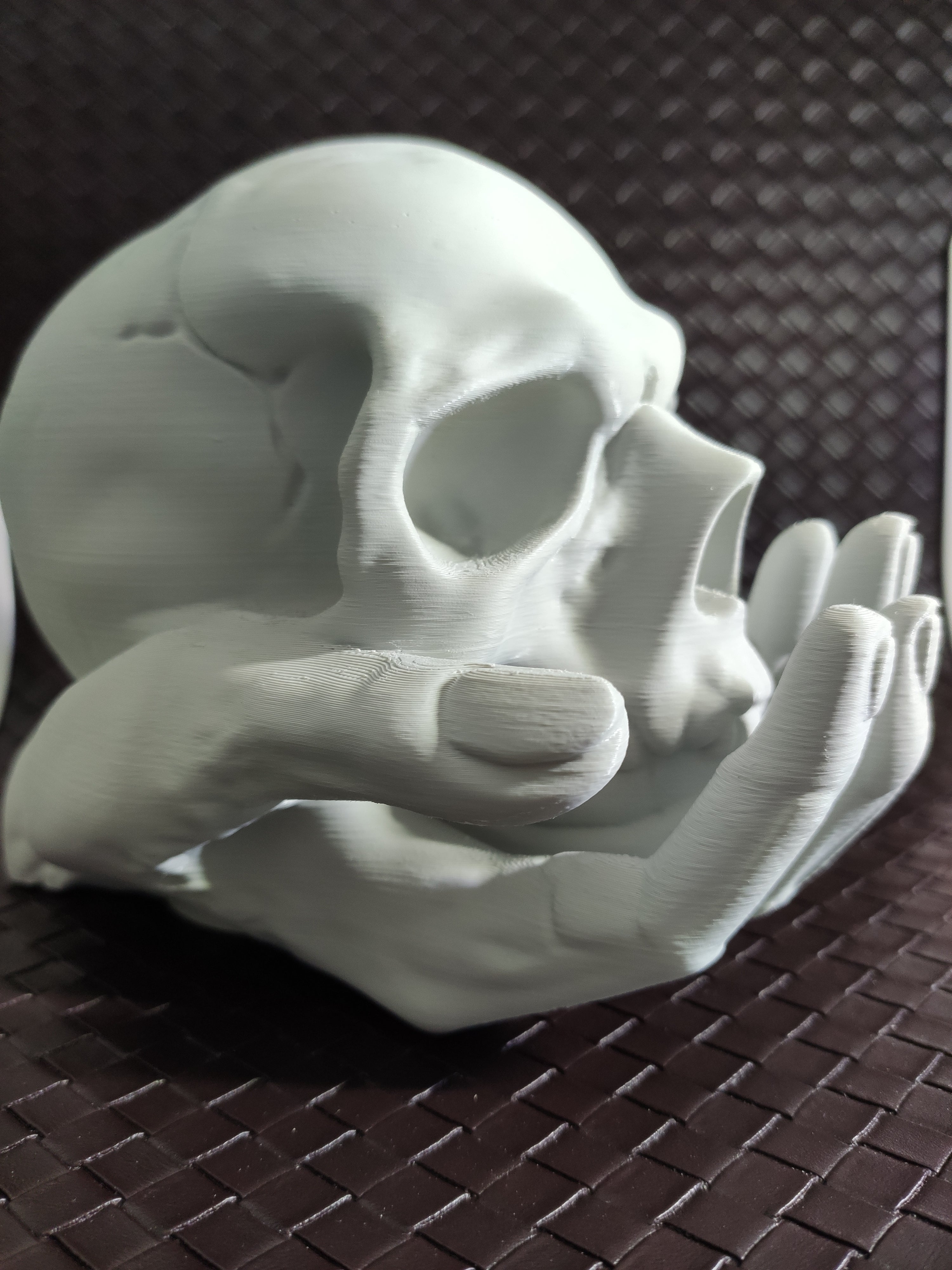 Skull in Hand - Coin bank / Piggy bank