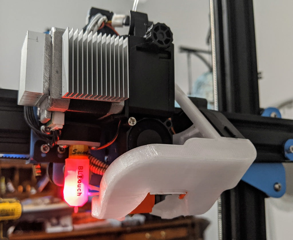 Sovol SV01 5015 fan duct for Volcano hotend