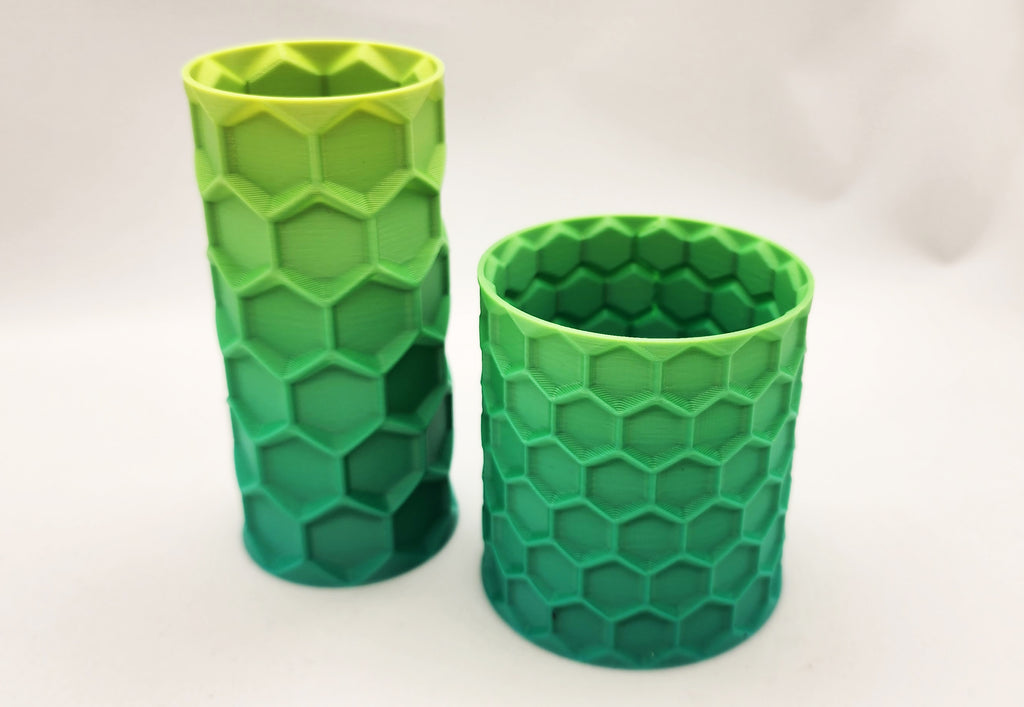 ⬡ Honeycomb Spiral Vases
