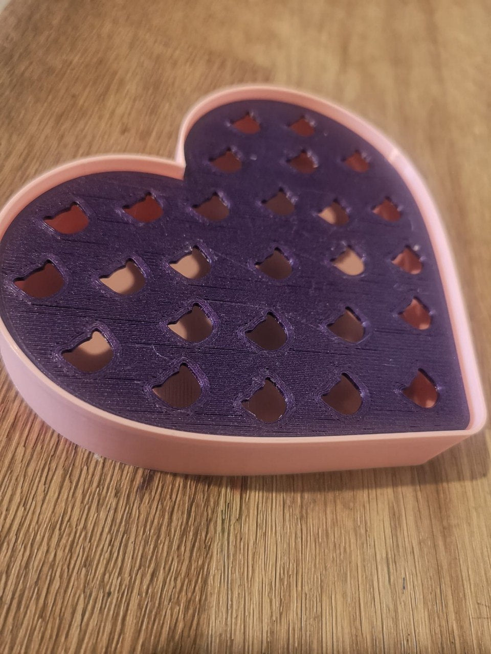 Cats soap dish heart