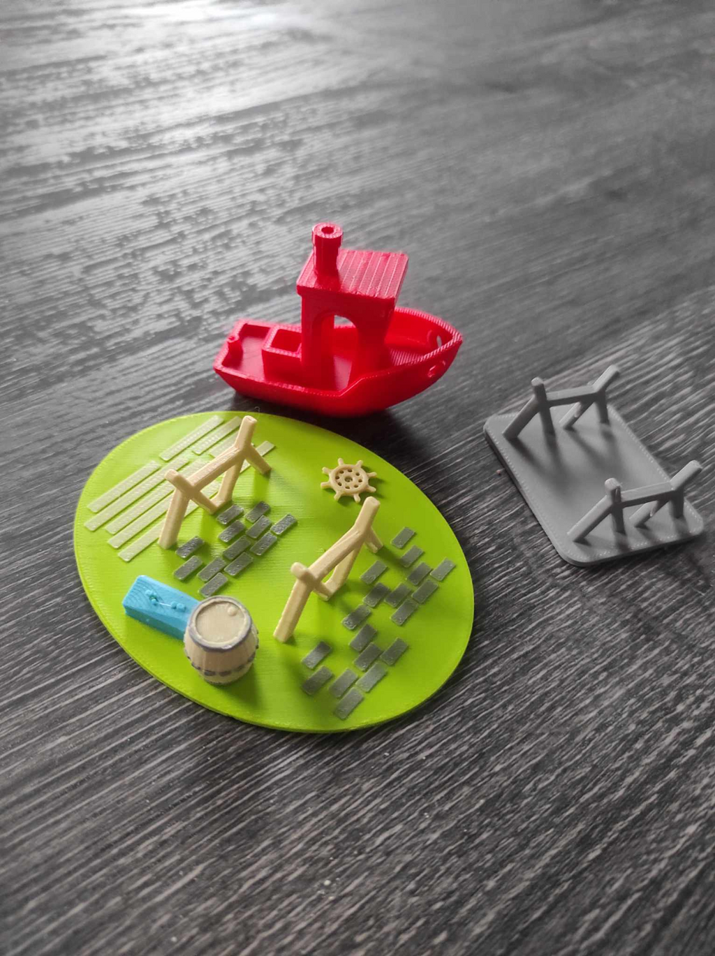 Dry Dock for Benchy + small diorama