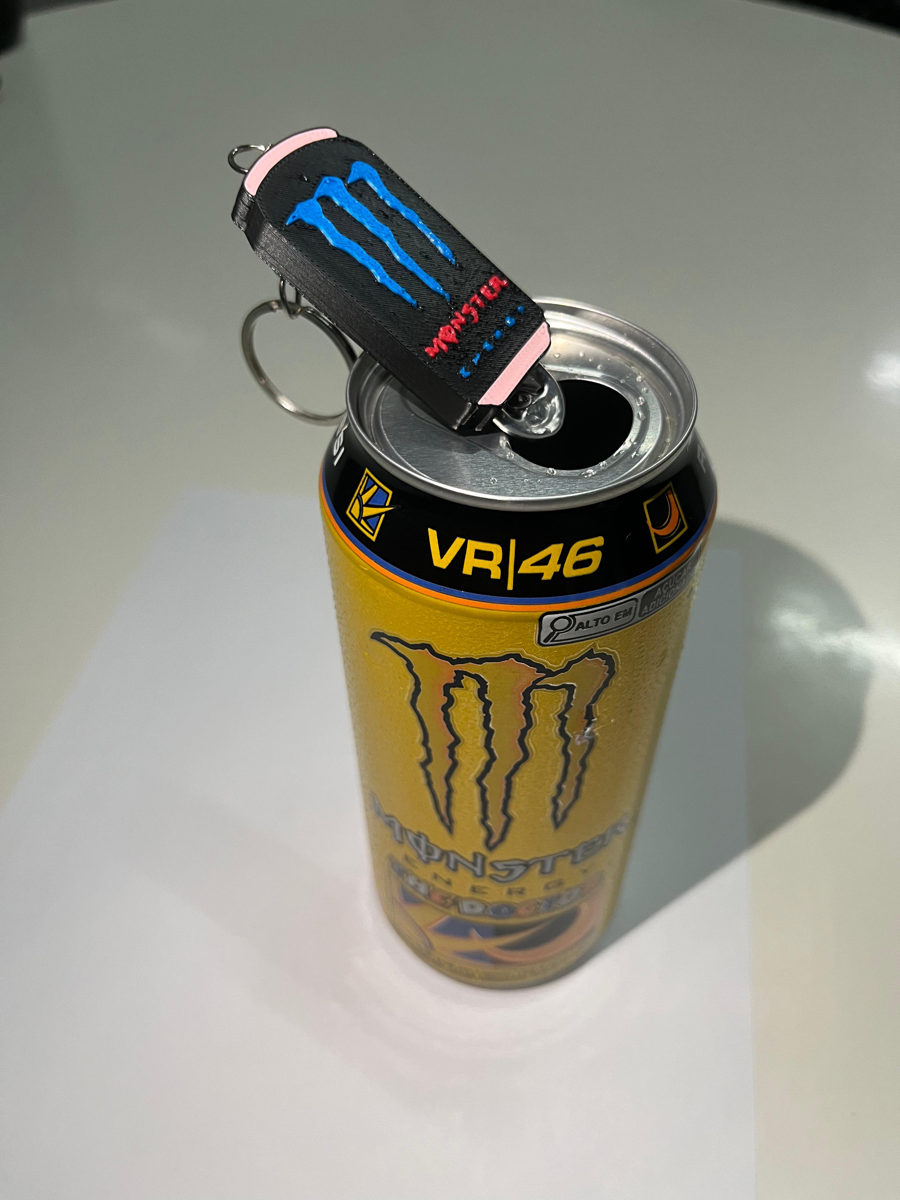 Chaveiro Abridor modelo lata latinha Monster