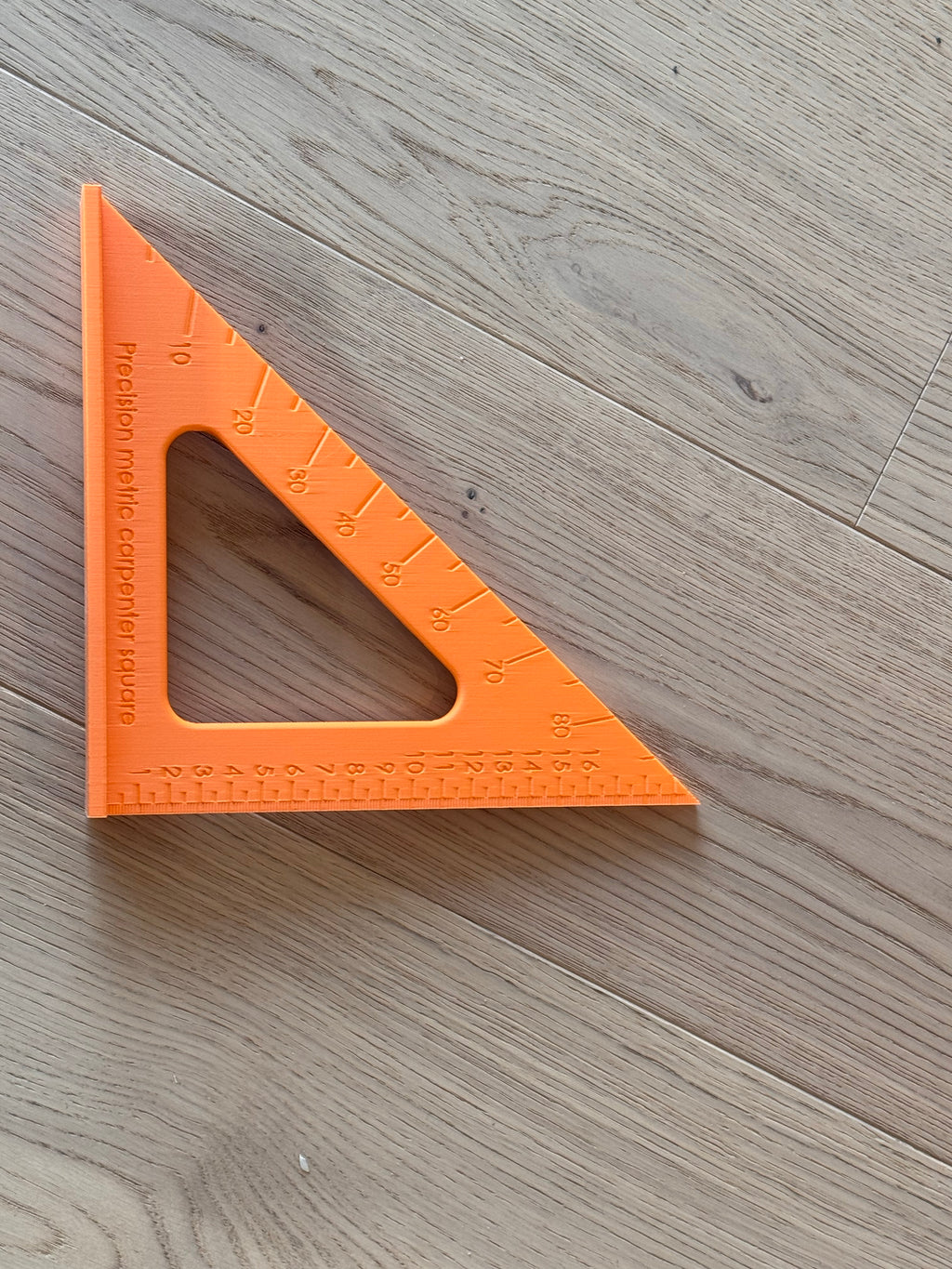 Precision Metric Carpenter Square